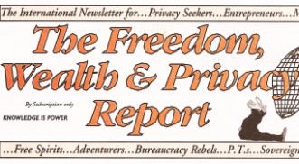 Title Page of The Freedom, Wealth & Privacy Report